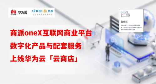 商派oneX平臺上架 華為云 云商店,華為聯(lián)運模式加速數(shù)字化轉(zhuǎn)型